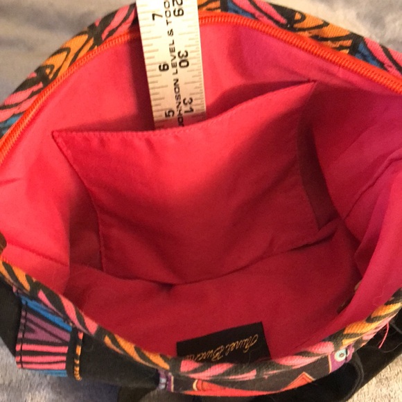 LAUREL BURCH Cat Print Crossbody Bag  Adjustable Strap Multicolor - Picture 16 of 16